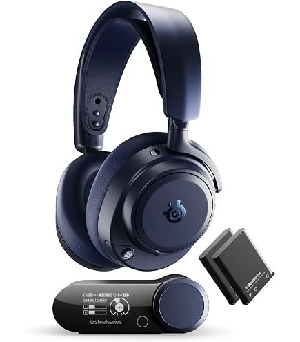 SteelSeries Fone de ouvido Arctis Nova Pro sem fio multisistema